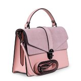 Geanta dama piele roz prafuit GF3379